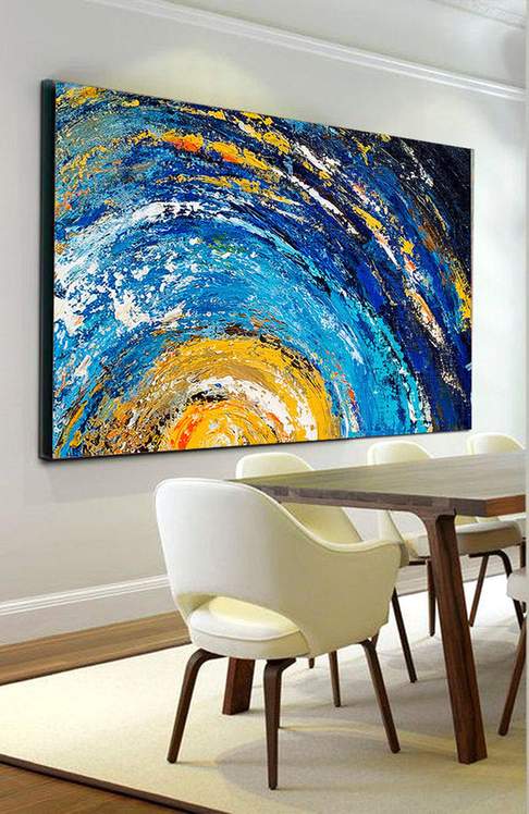 landscape sunset painting canvas design 3